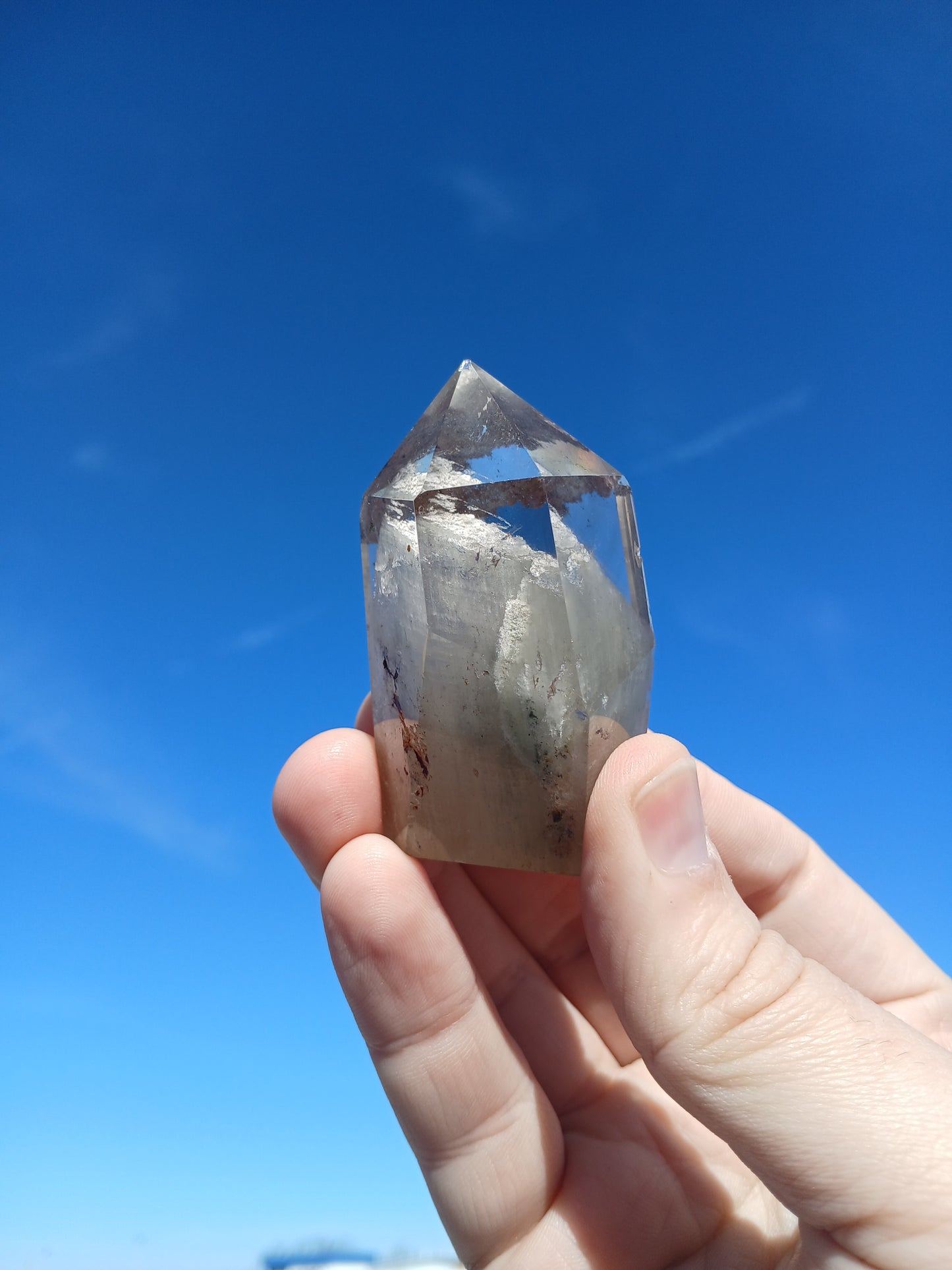 Polished Phantom Quartz