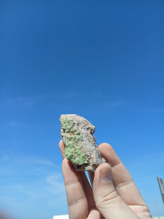 Wavellite on Matrix