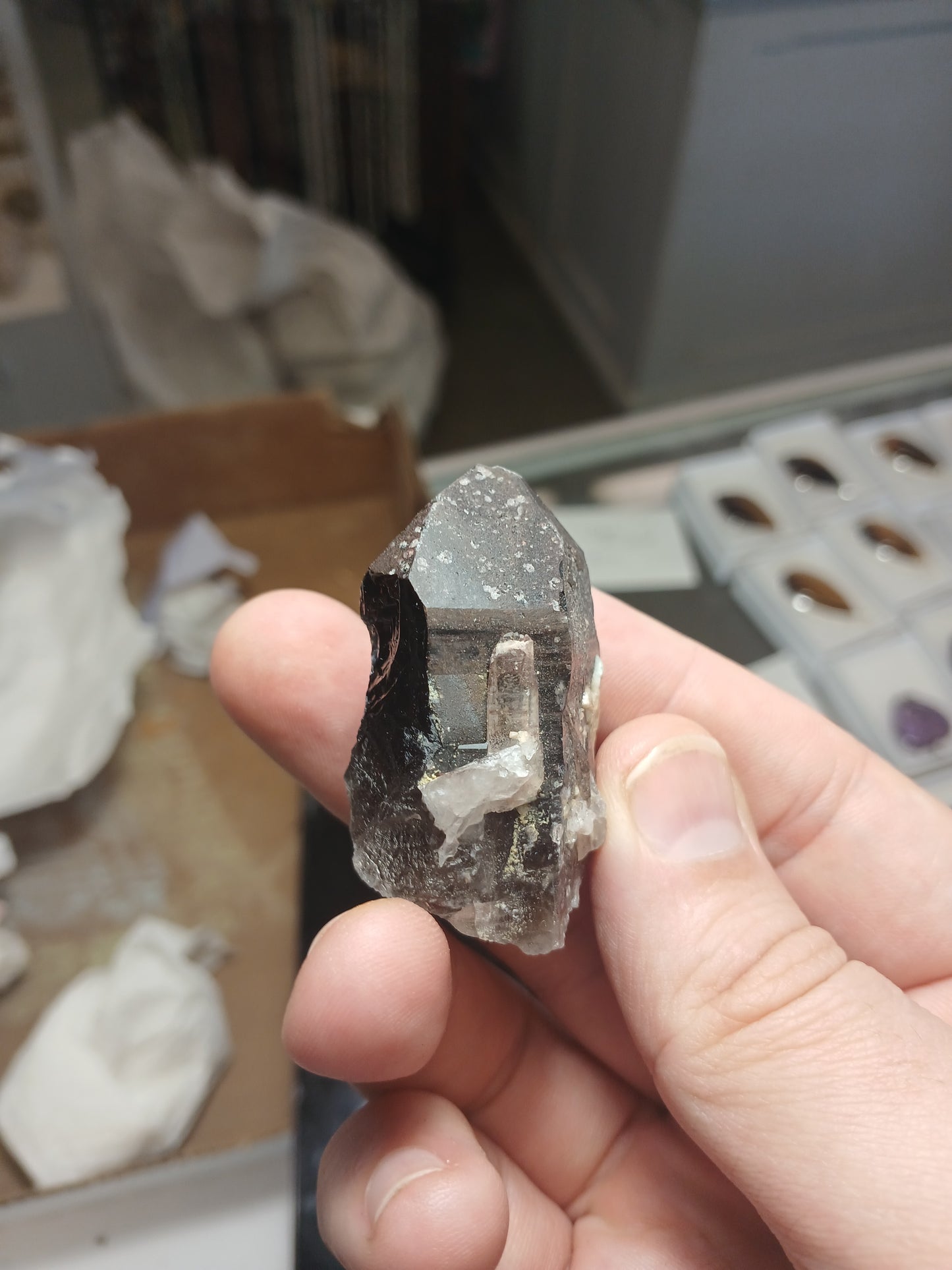 Smoky Quartz With Minor Amazonite