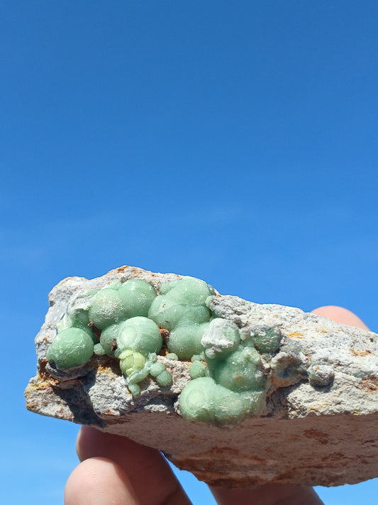Wavellite on Matrix