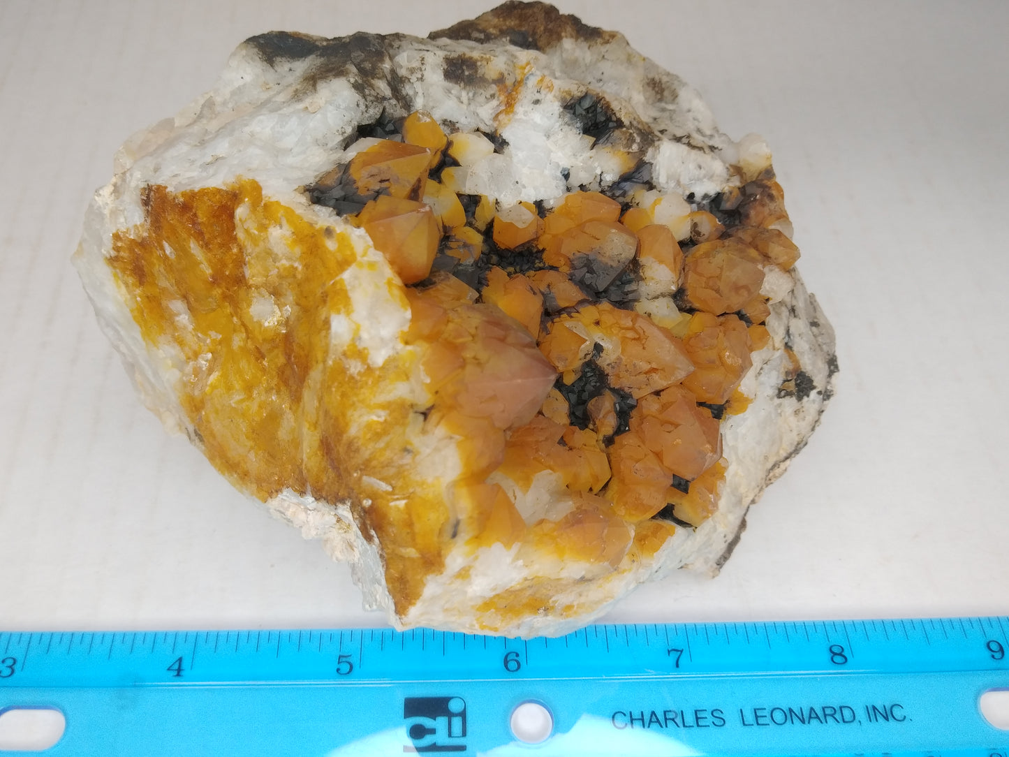 Limonite Coated Quartz - Diamond Hill