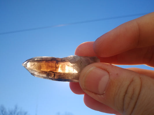 Gem Quality, Natural Smokey Quartz Crystal