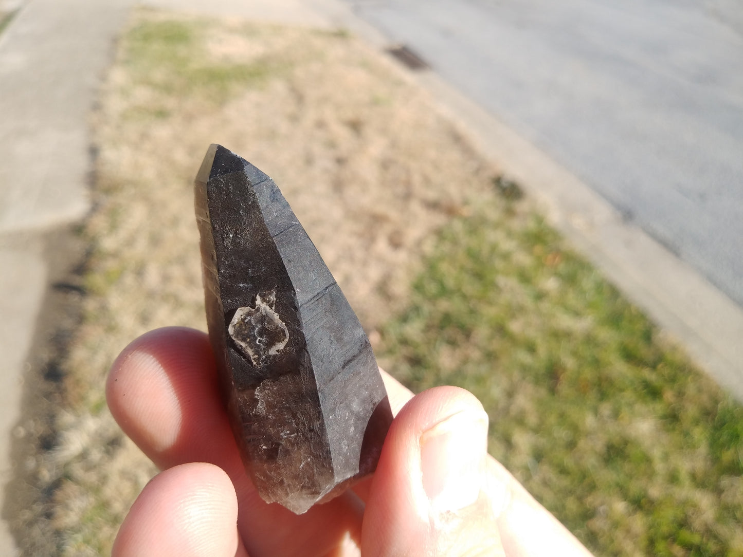 Gem Quality Smokey Quartz With Microcline Feldspar