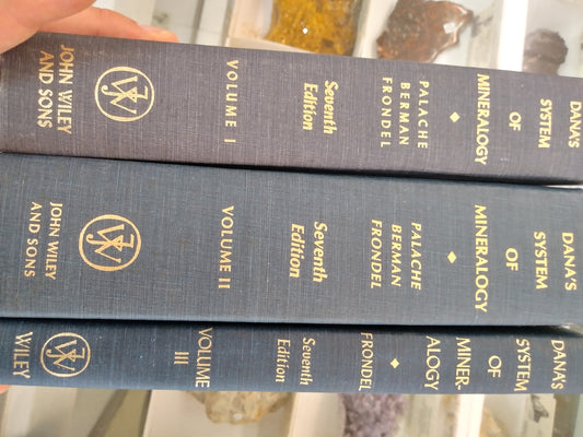 *Complete Set* Dana's System of Mineralogy 7th Edition