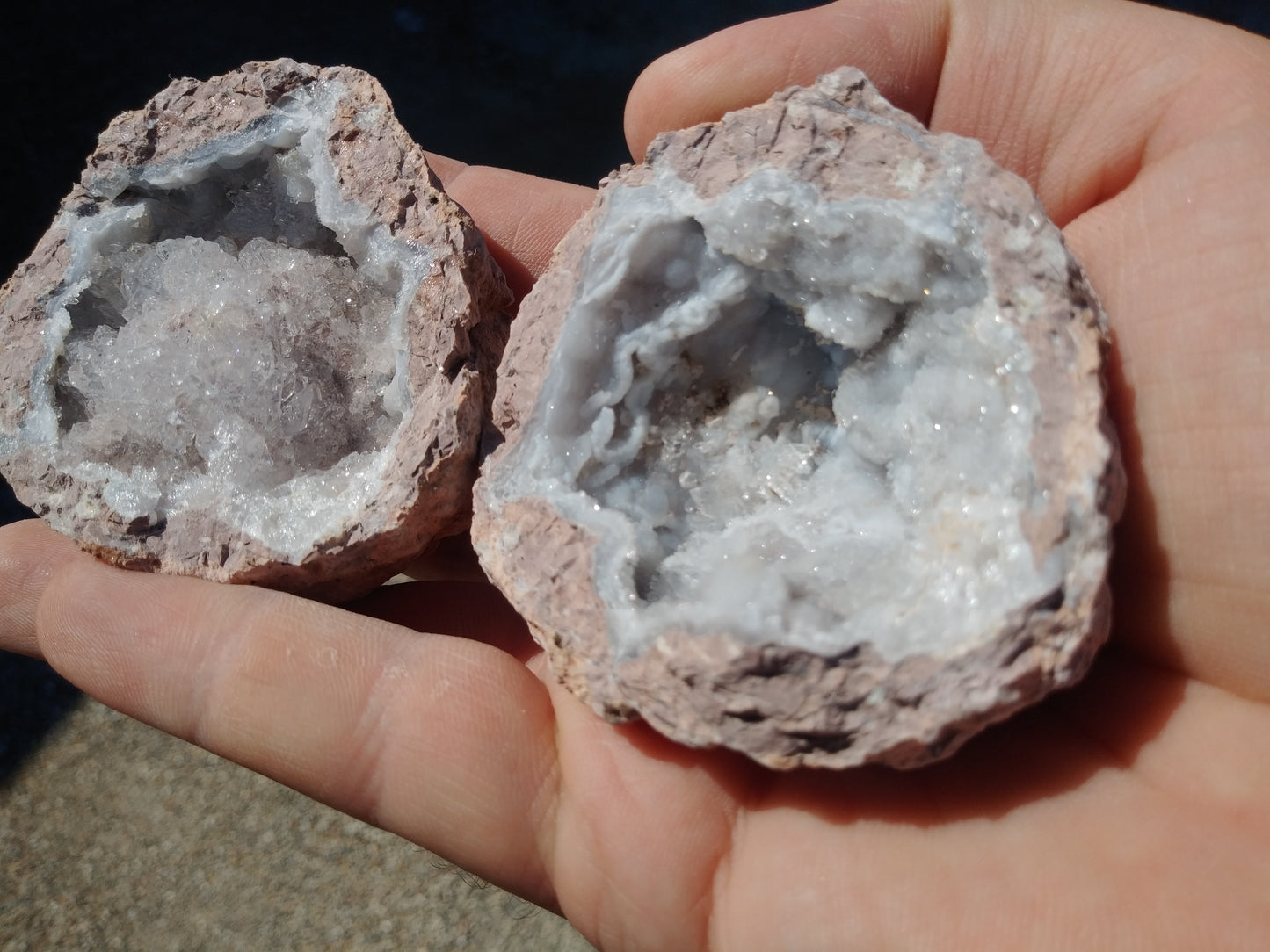 2-2.5 inch Crystalline Bravo Geode