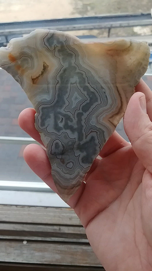 Missouri Lace Agate Resin Slab